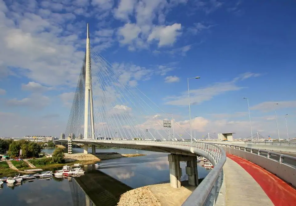 New bridge in Belgrade